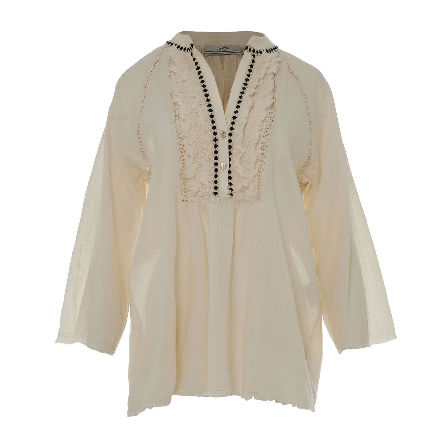 Devotion Blouse Gaze Off White