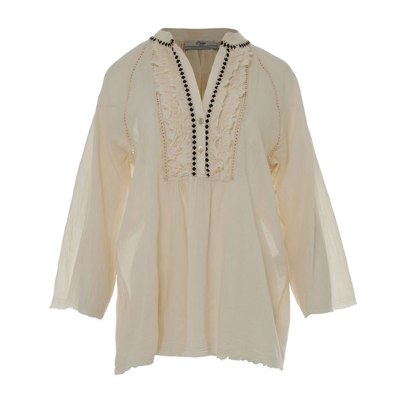 Devotion Blouse Gaze Off White