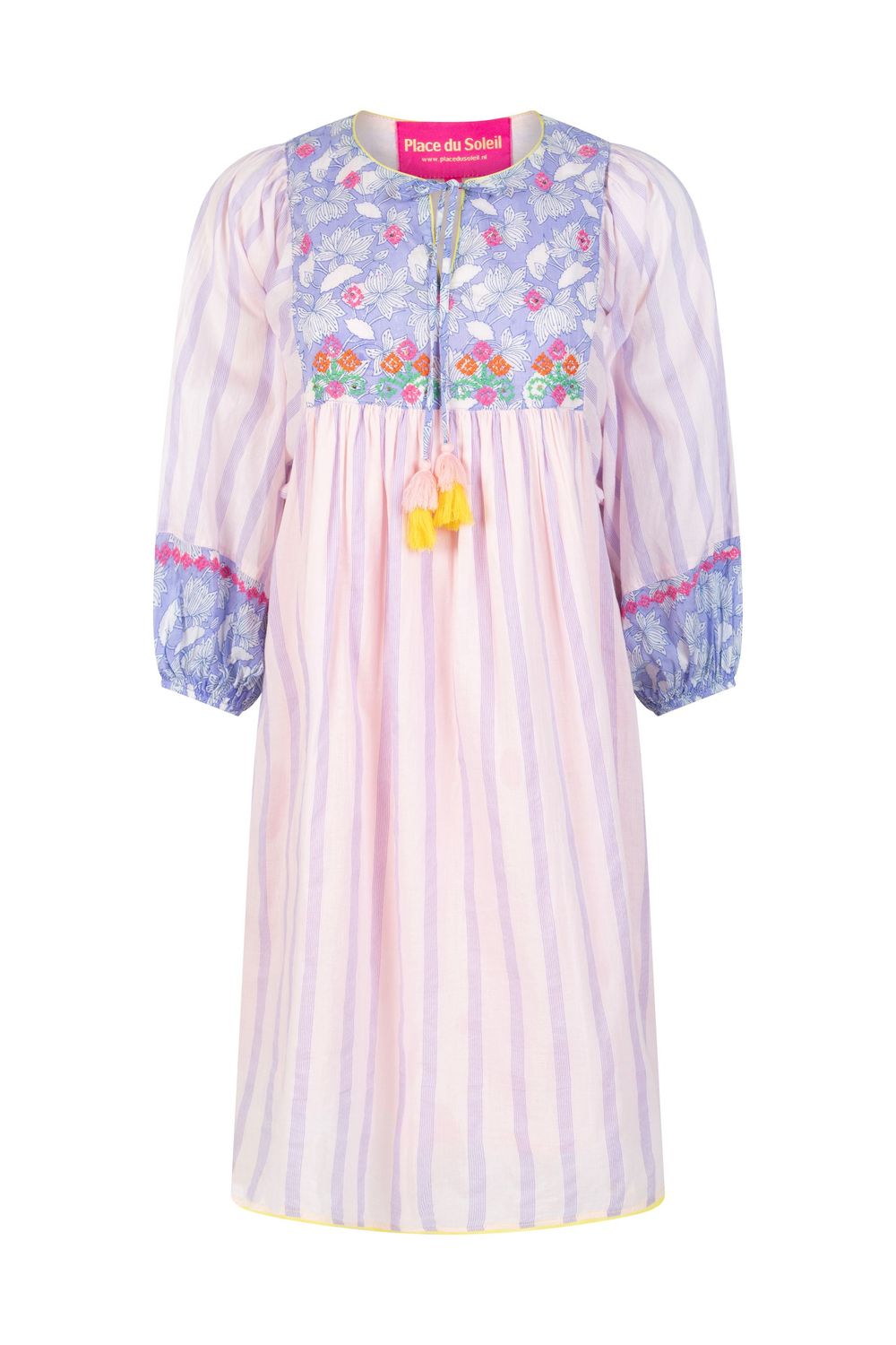 Place Du Soleil Stripes Dress