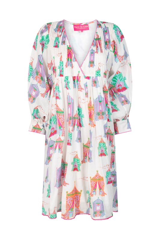 Place Du Soleil Tea Tents Short Dress