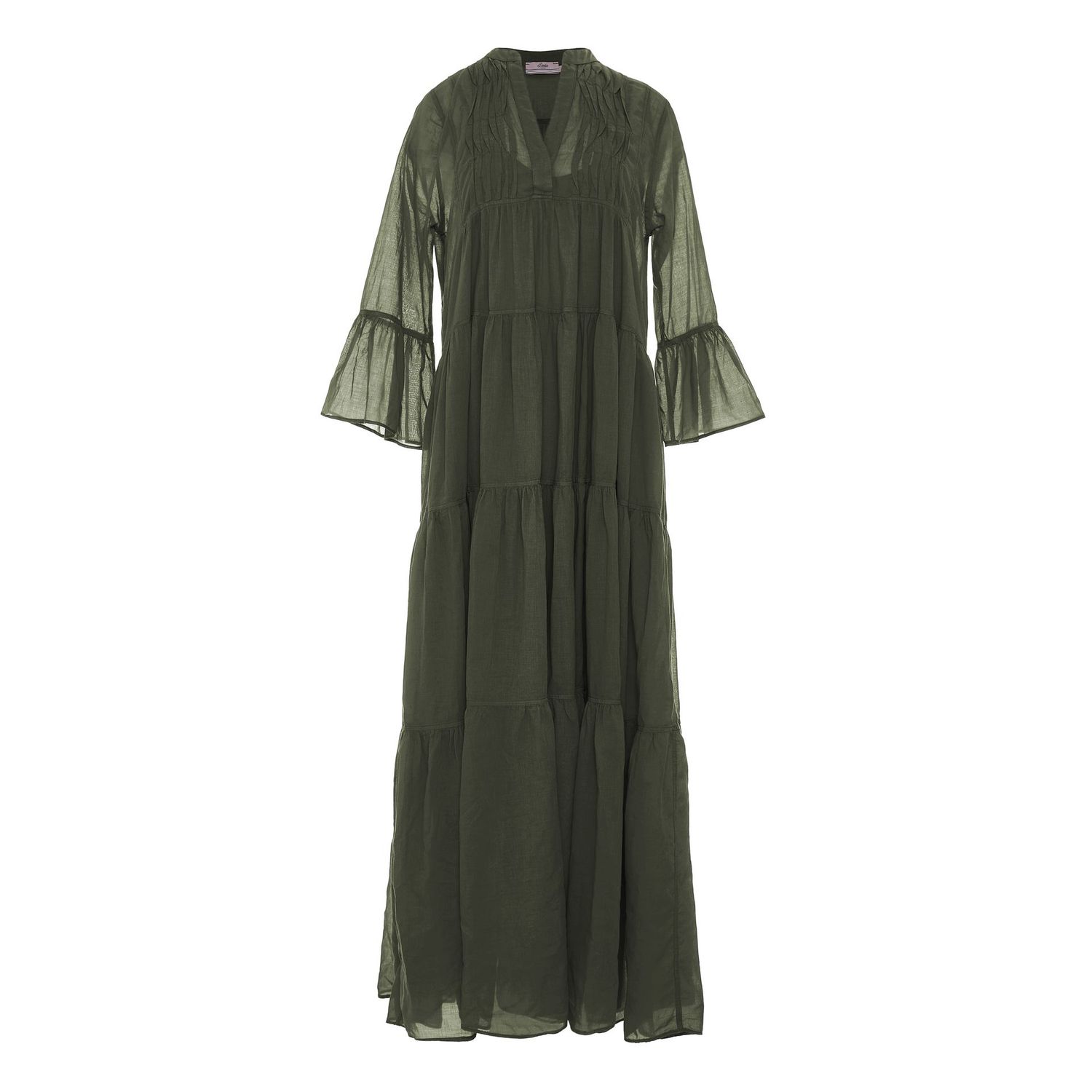 Devotion Long Dress Khaki 204