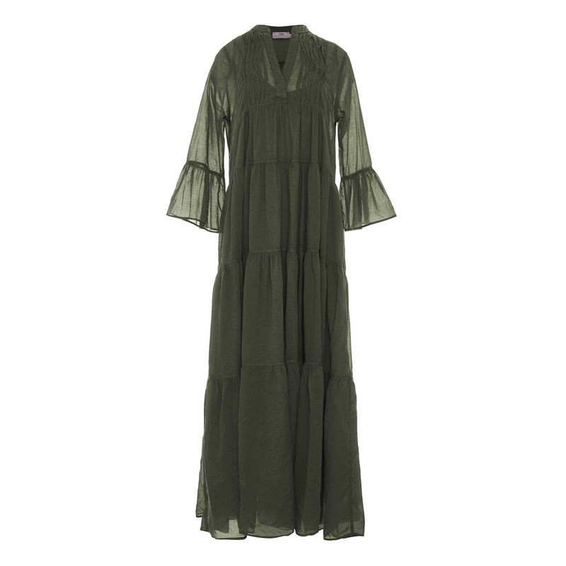 Devotion Long Dress Khaki 204