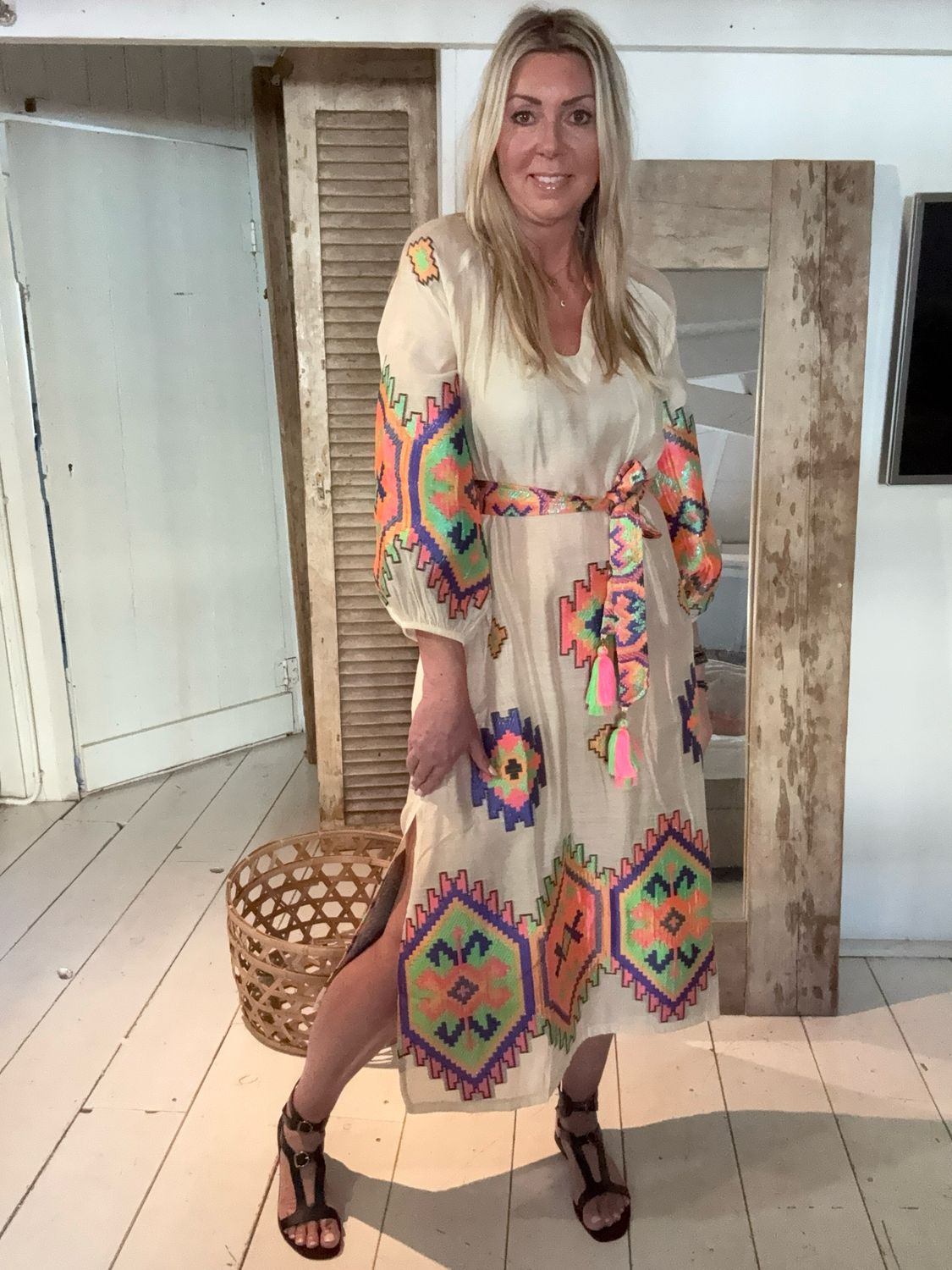 Nema Dress Multie Dress Beige