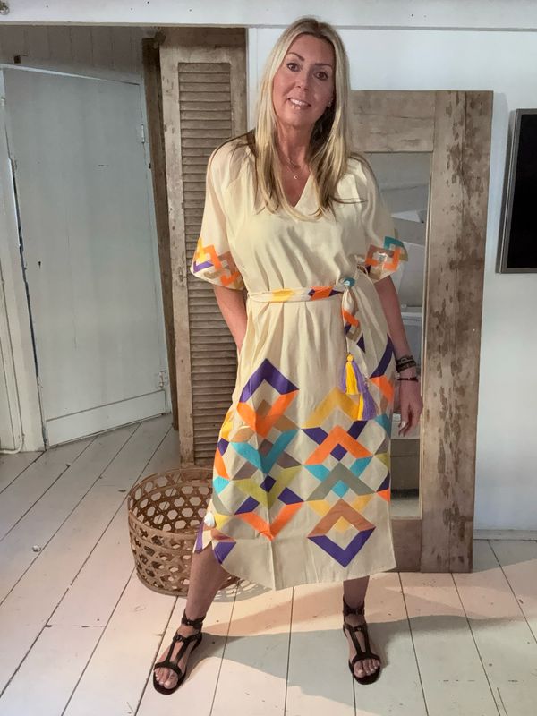 Nema Dress Beige