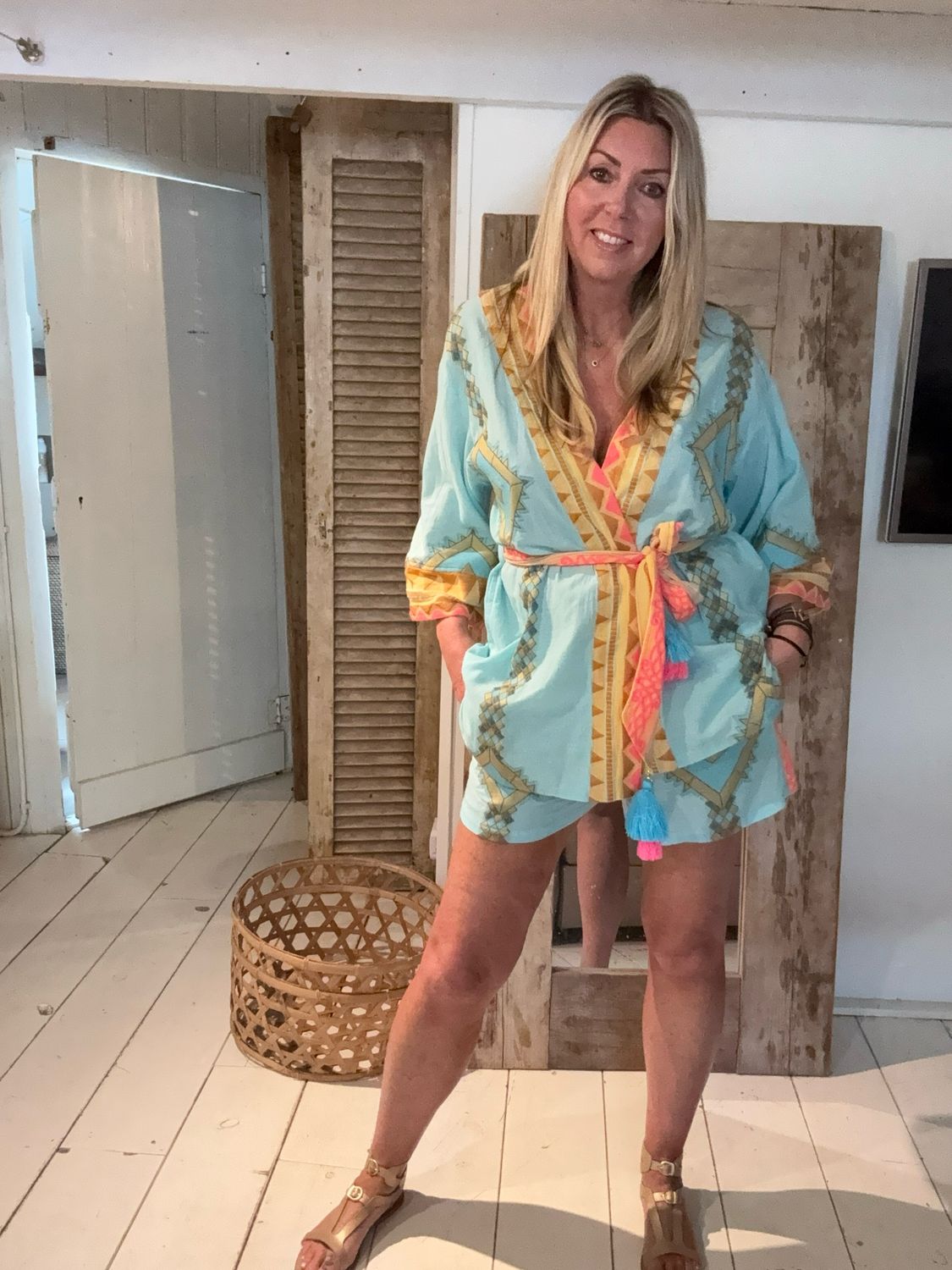 Nema Kimono Turquoise