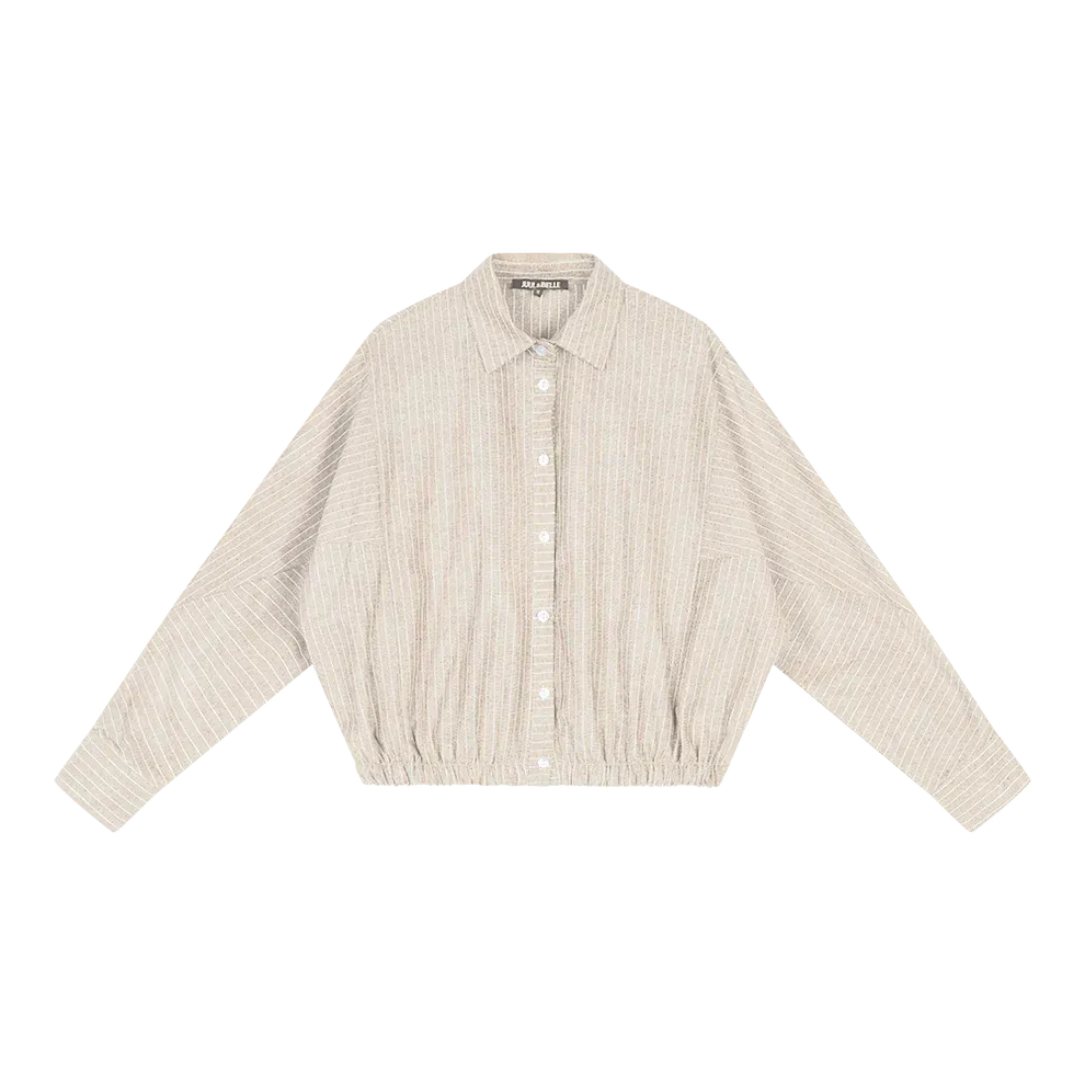 Juul & Belle Blouse Aida Beige/White