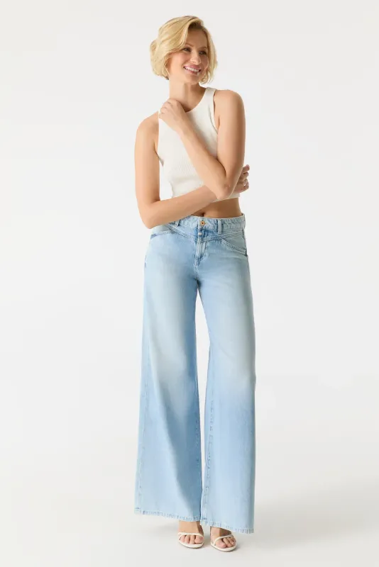 C.O.J. Jeans Hazel Mid Waist Light Blue