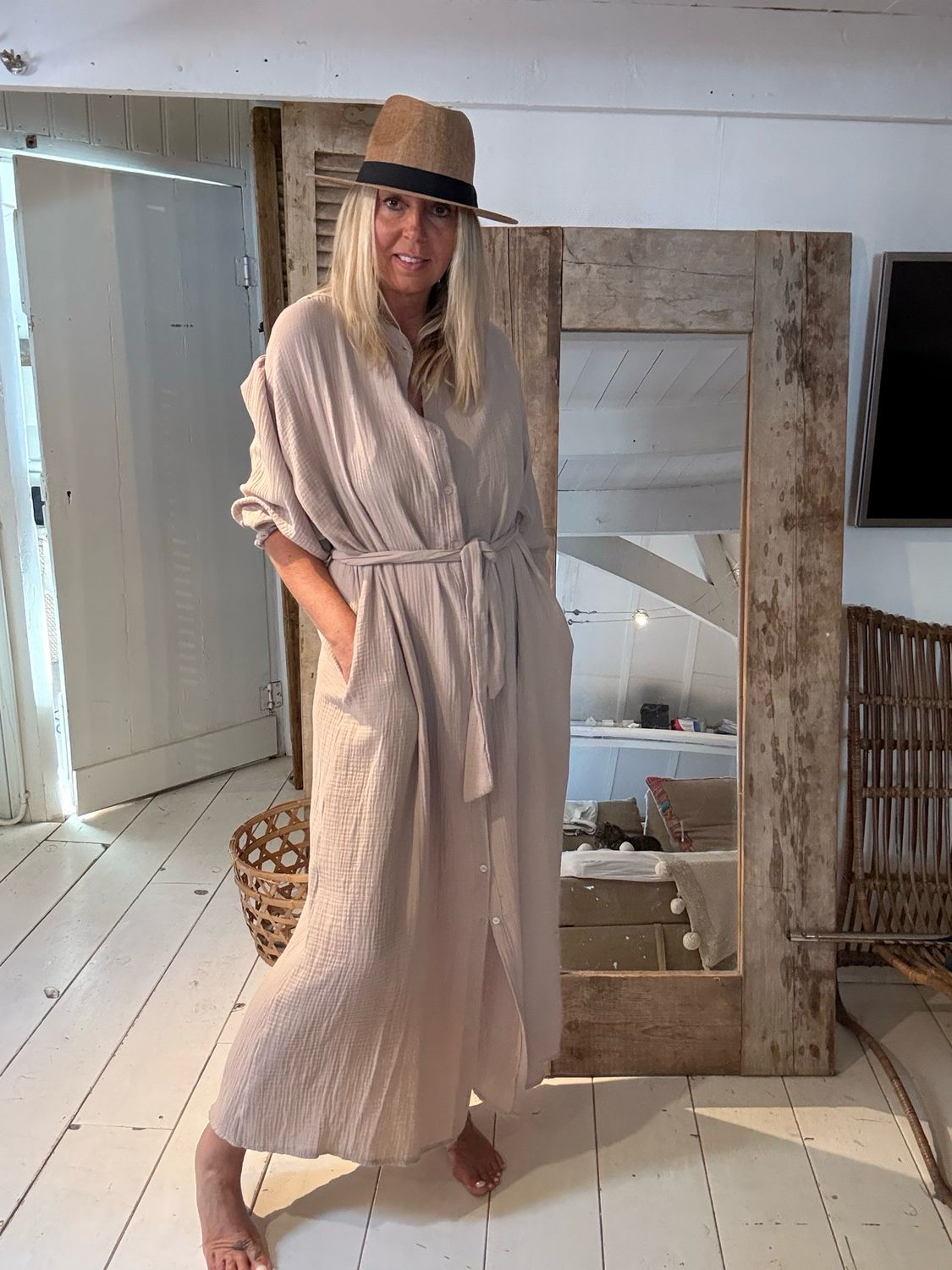 Dress Le Bar beige