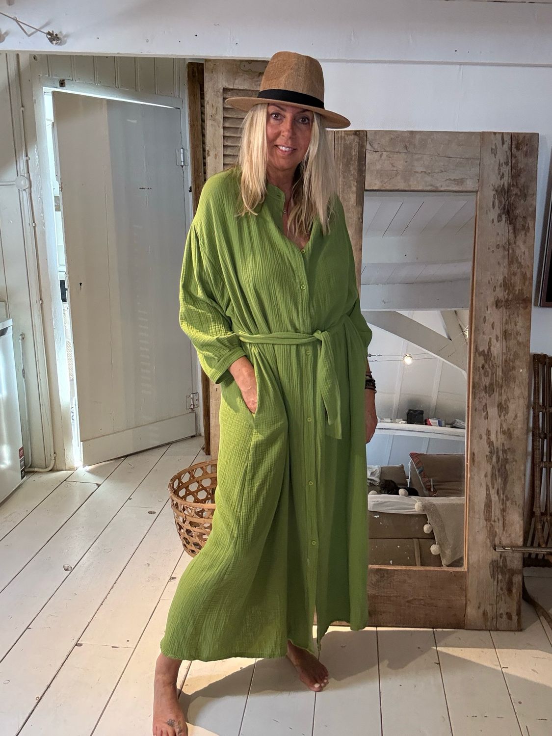 Dress Le Bar gifgroen