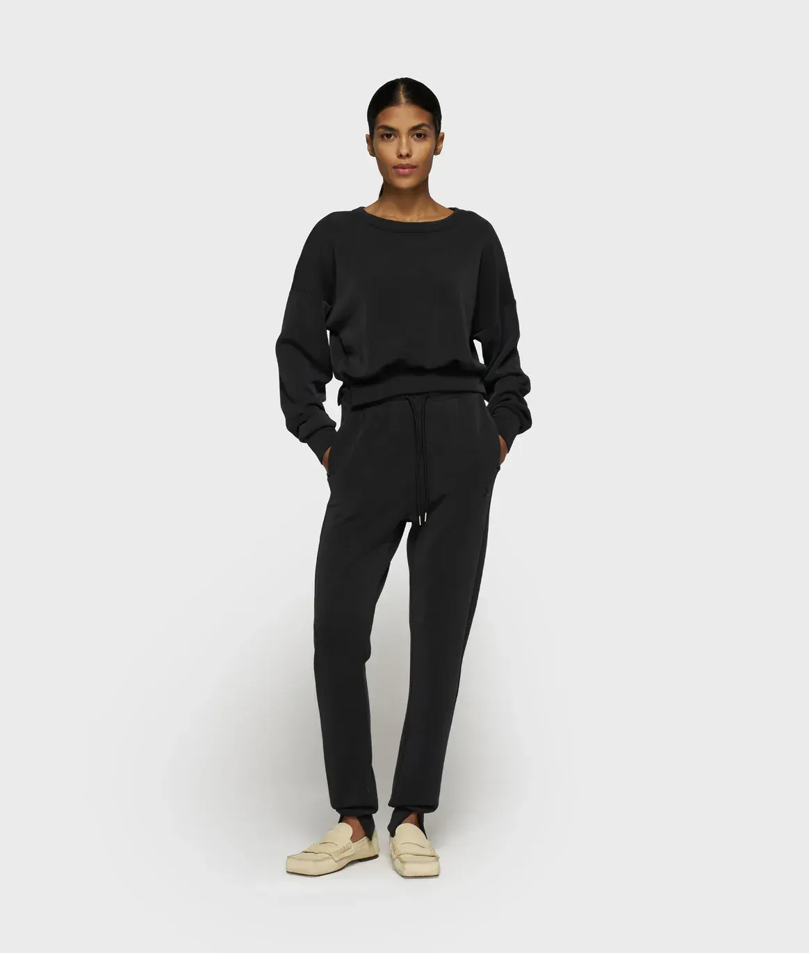 10 Days Soft Scuba Cuff Jogger Black