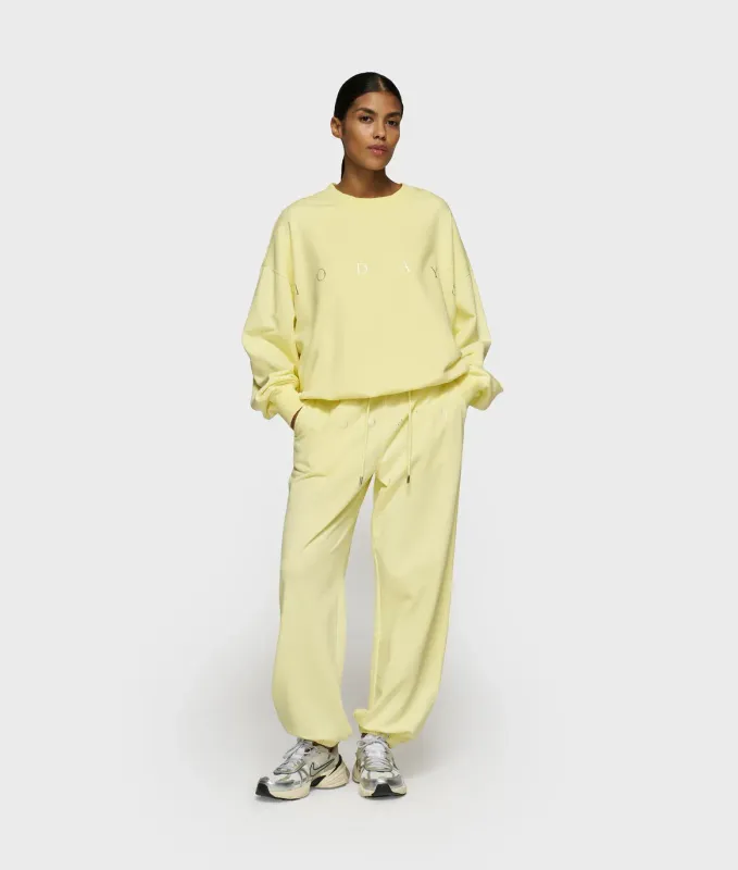 10 Days Bar Jogger Logo Yellow