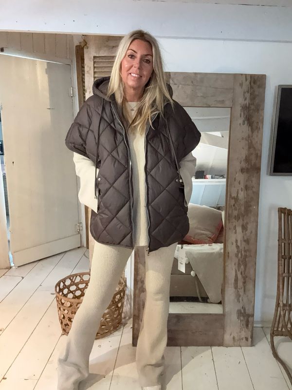 Bodywarmer Lily bruin