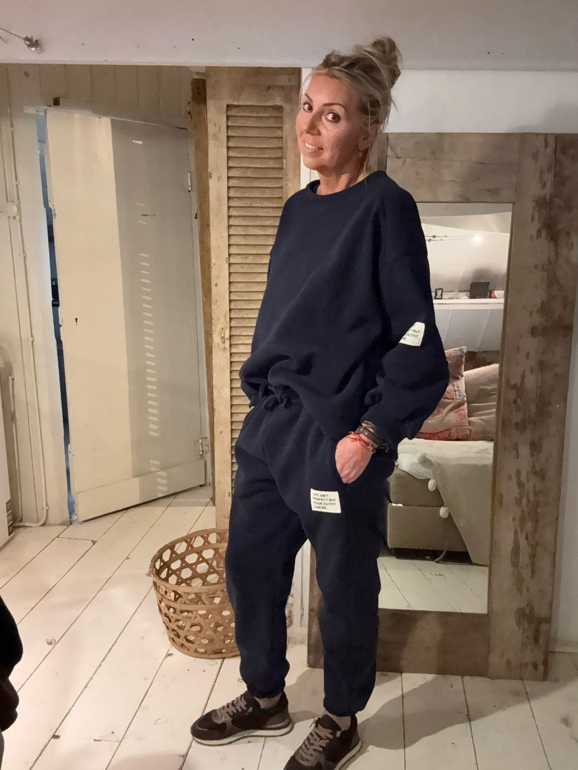 Joggingset Bobby blauw