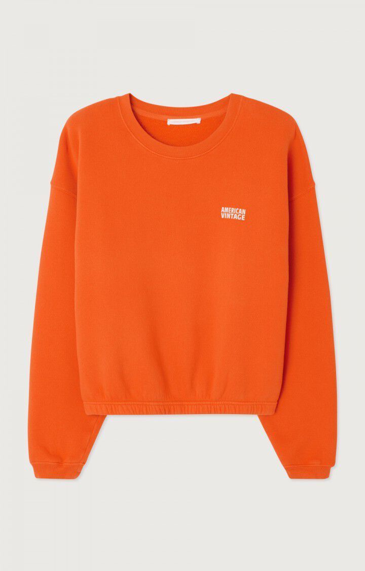 American Vintage Sweat Izubird Orange