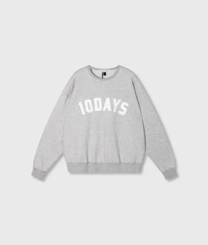 10 Days The Statement Sweater Light Grey