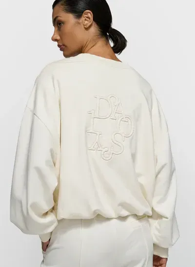 10 Days Pleated Sweater Curly 10 Pearl