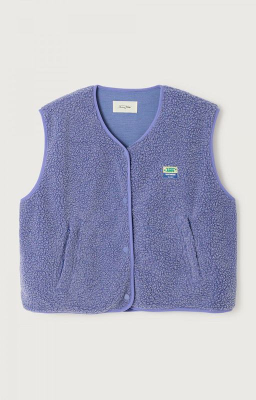 American Vintage Gilet Hoktown Lavendel