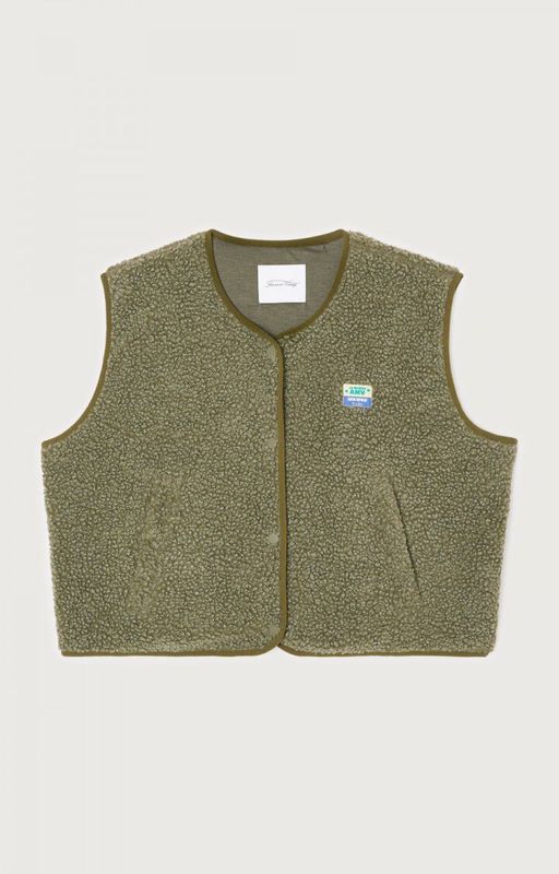 American Vintage Gilet Hoktown Green