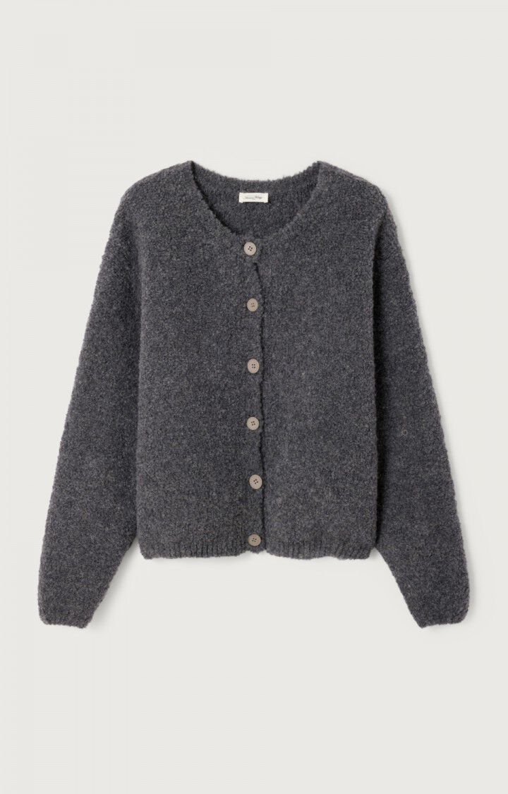 American Vintage Vest Zolly Antraciet