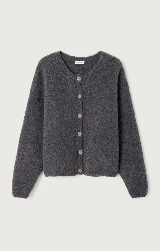 American Vintage Vest Zolly Antraciet