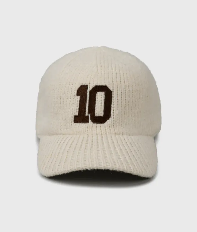 10 Days Gebreide Baseball Cap Pearl