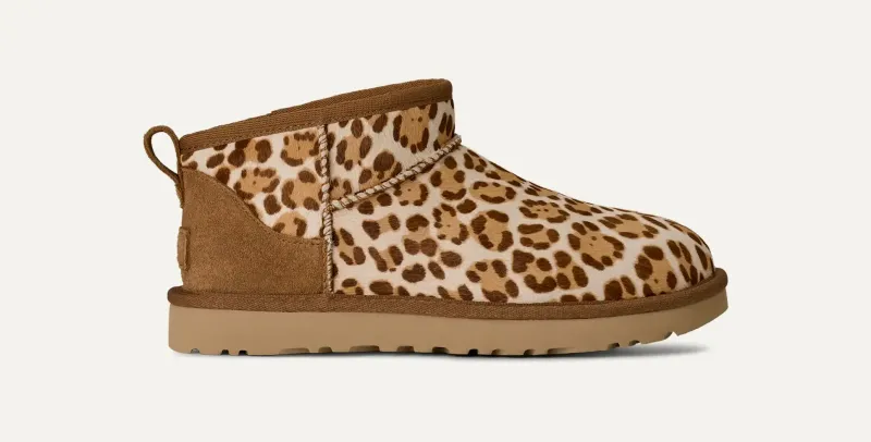 Ugg Classic Ultra Mini Plains Leopard