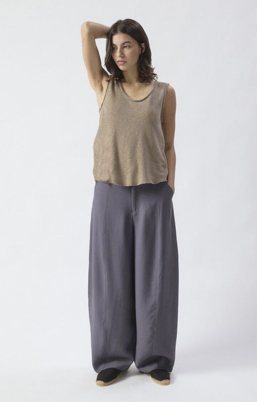 American Vintage Pants Lanow Brumeux