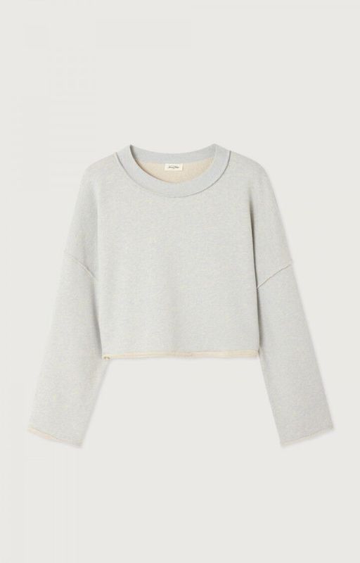 American Vintage Sweat Dantown Blue Ciel Chine