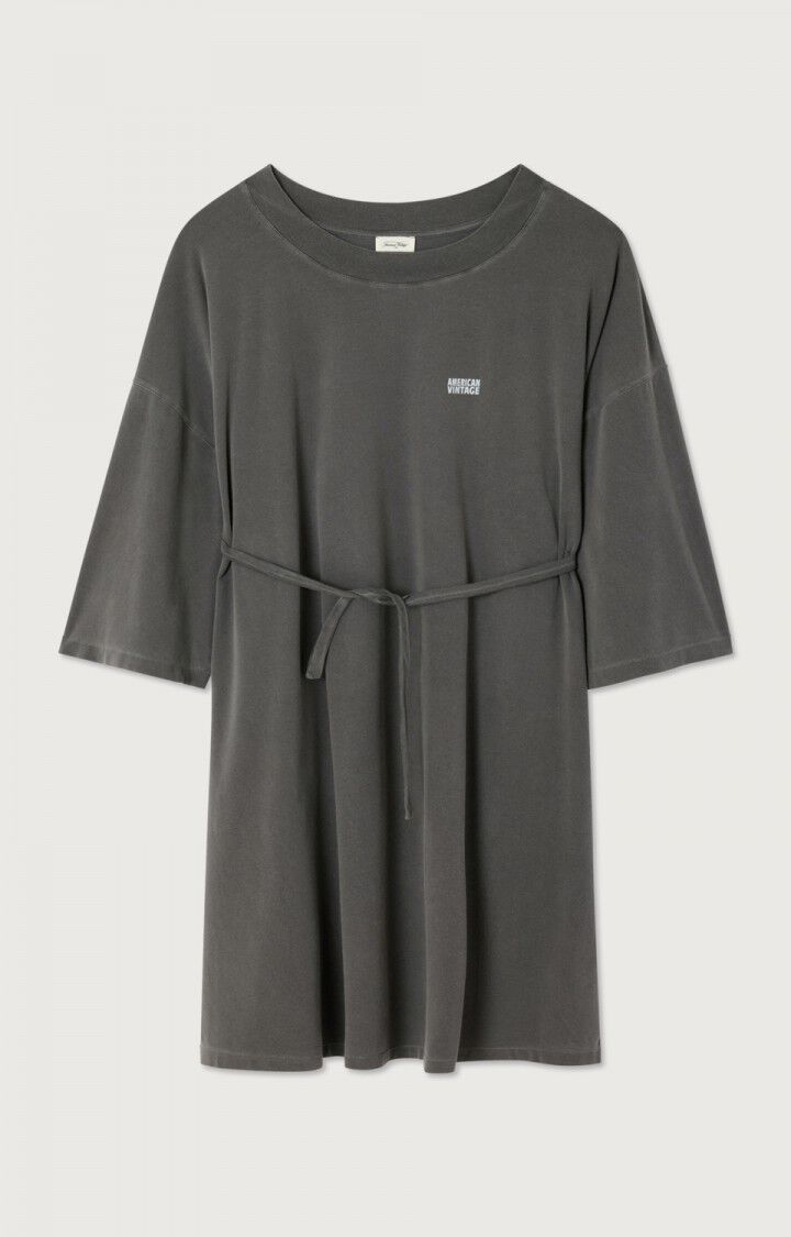 American Vintage T-shirt Dress Pymaz Carbone