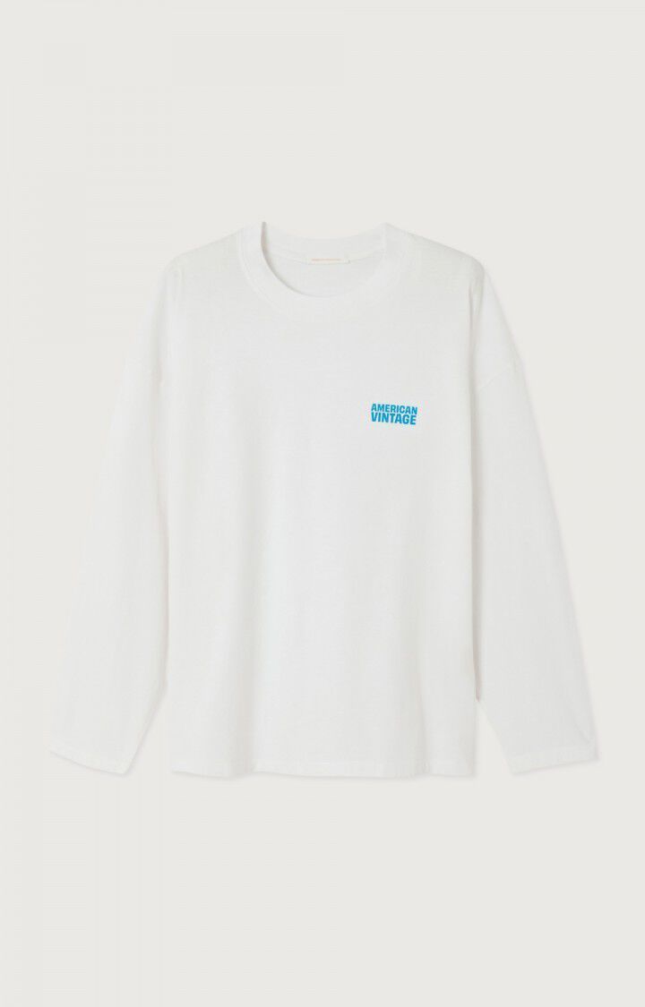 American Vintage T-shirt lm Gixy Blanc