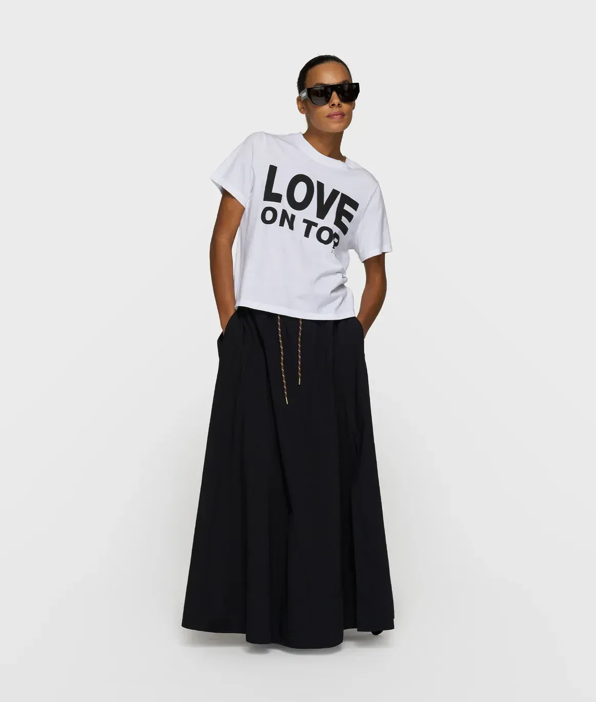 10 Days T-shirt Love Petite White 10 Days T-shirt Love Petite White