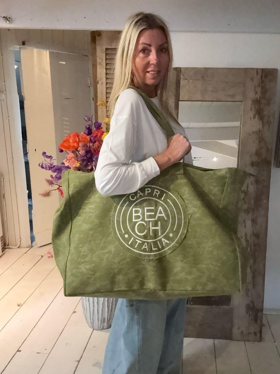 Tas Capri beach groen