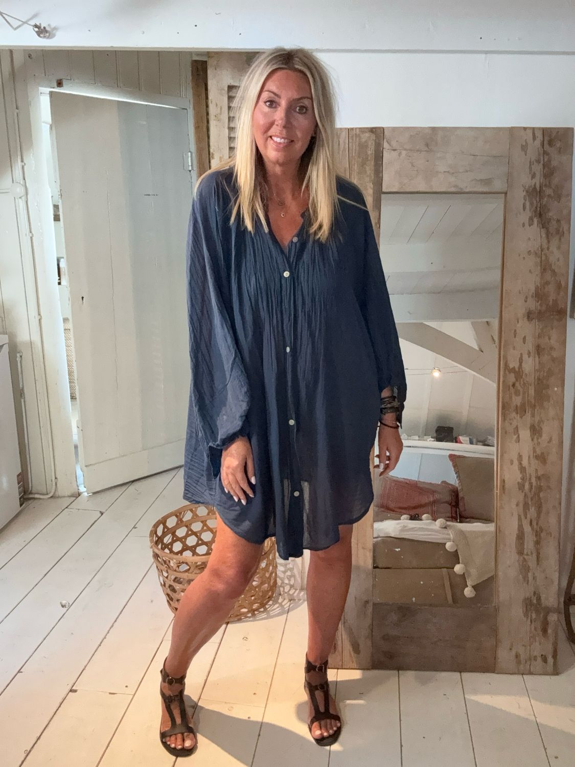 Tuniek Rachel Donker Blauw