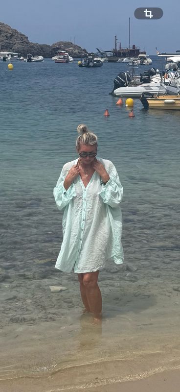 Tuniek Rachel Turqoise