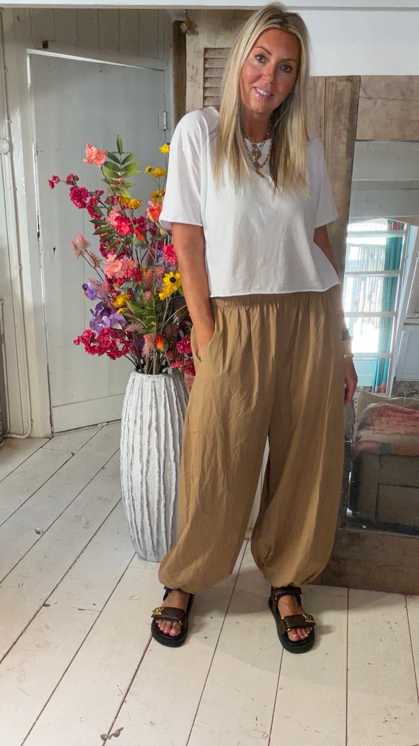 Pofbroek Bou camel