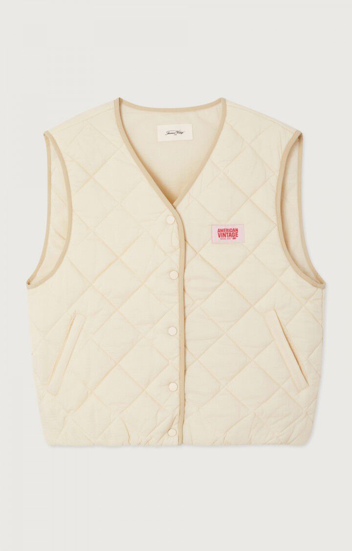 American Vintage Yupibam bodywarmer Ecru