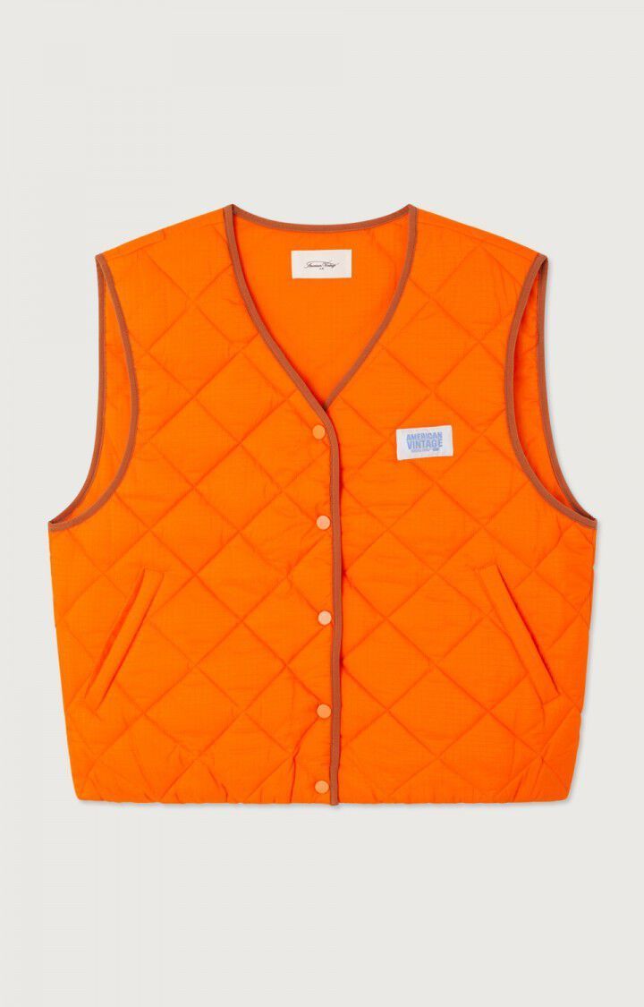 American Vintage Yupibam Bodywarmer Orange American Vintage Yupibam Bodywarmer Orange