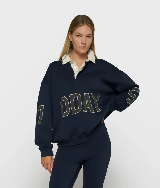 10 DAYS Statement Rugby Sweater Night Sky