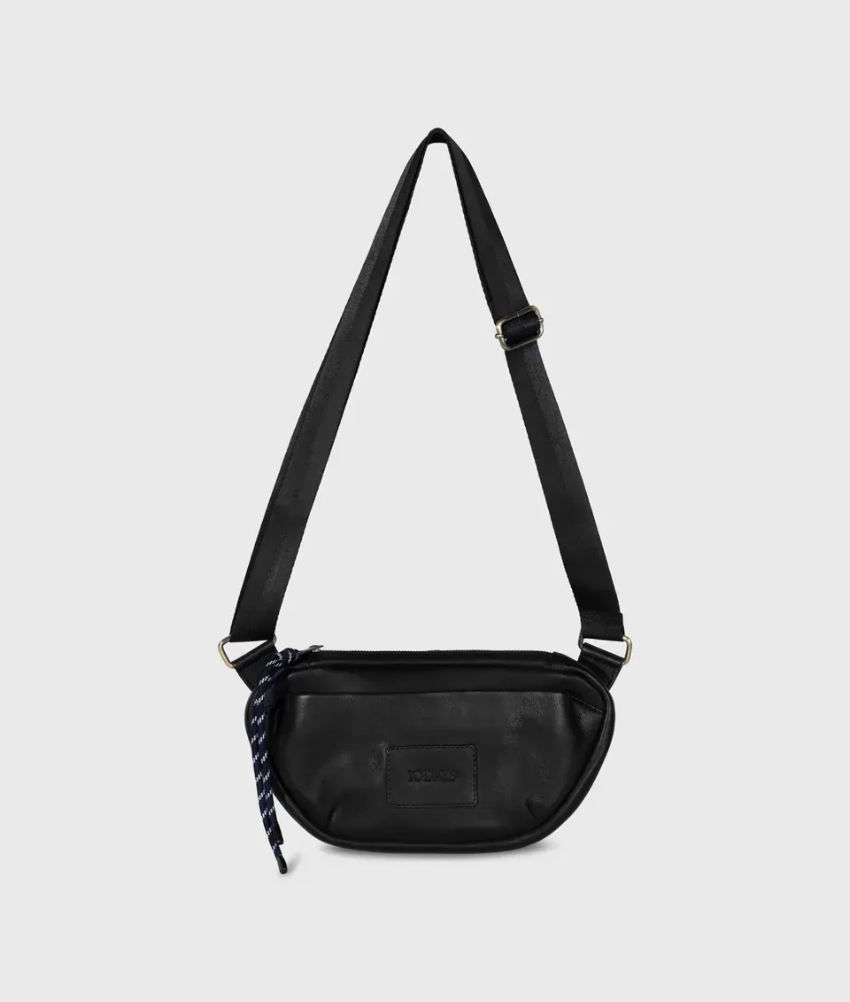 10 DAYS Leather Fanny Bag Black