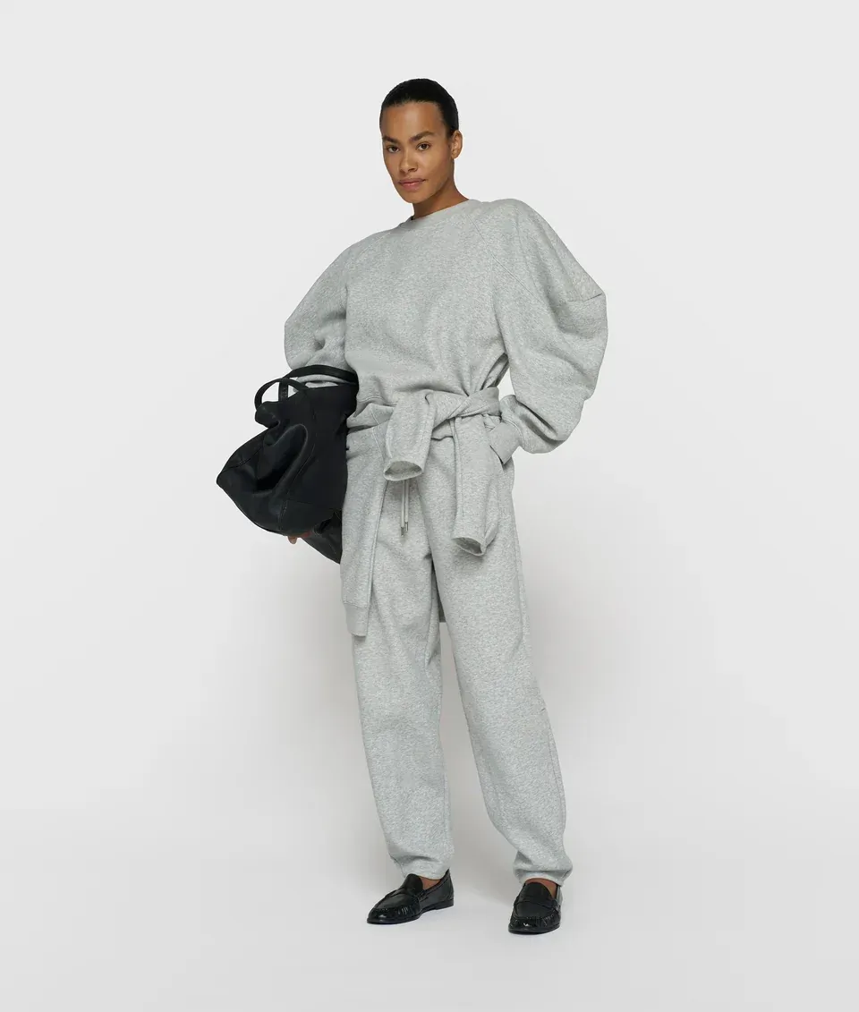 10 DAYS Chique Pants Neoprene Light Grey Melee