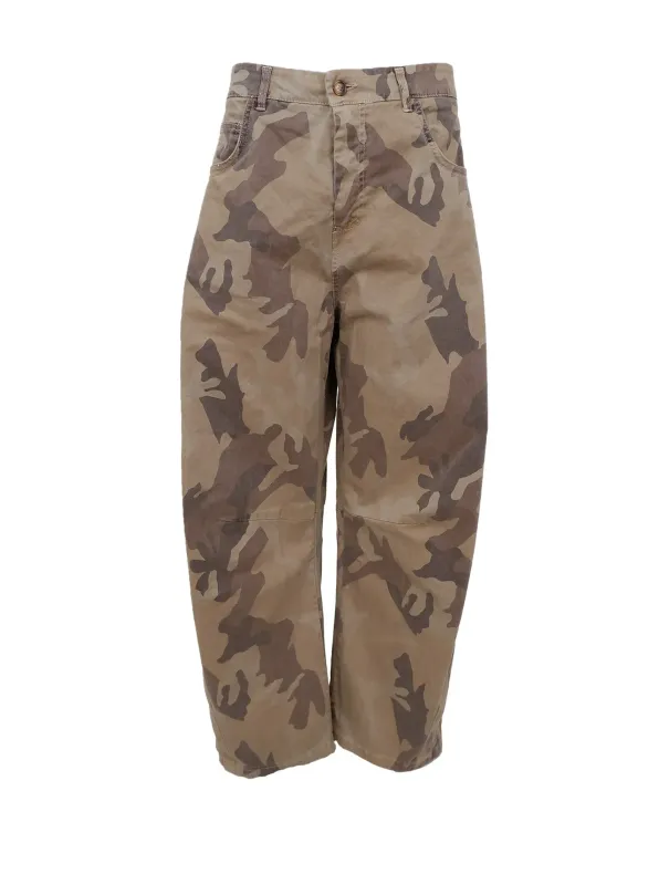Black Colour Brown Camouflage