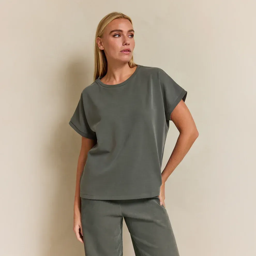 Juul & Belle Top Milou Army Green Juul & Belle Top Milou Army Green