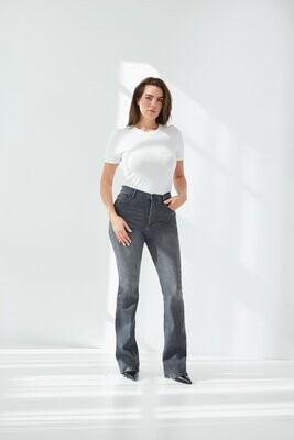 Homage to Denim - Jane Flared Jeans - Antra Used (Alleen maat 29)
