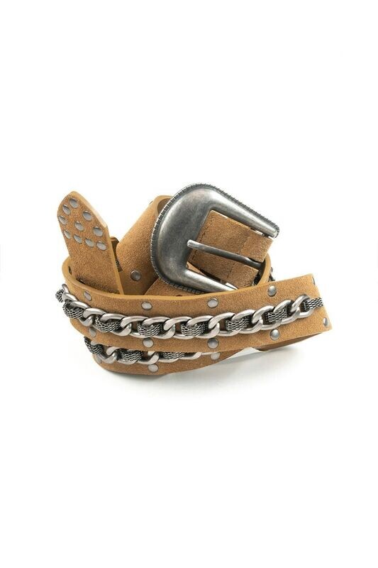 Moost & the Muse - Nola Belt - Soft Brown