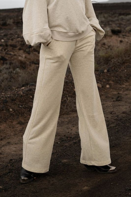 MOOST WANTED - Severine Sweat Pants - Light Beige