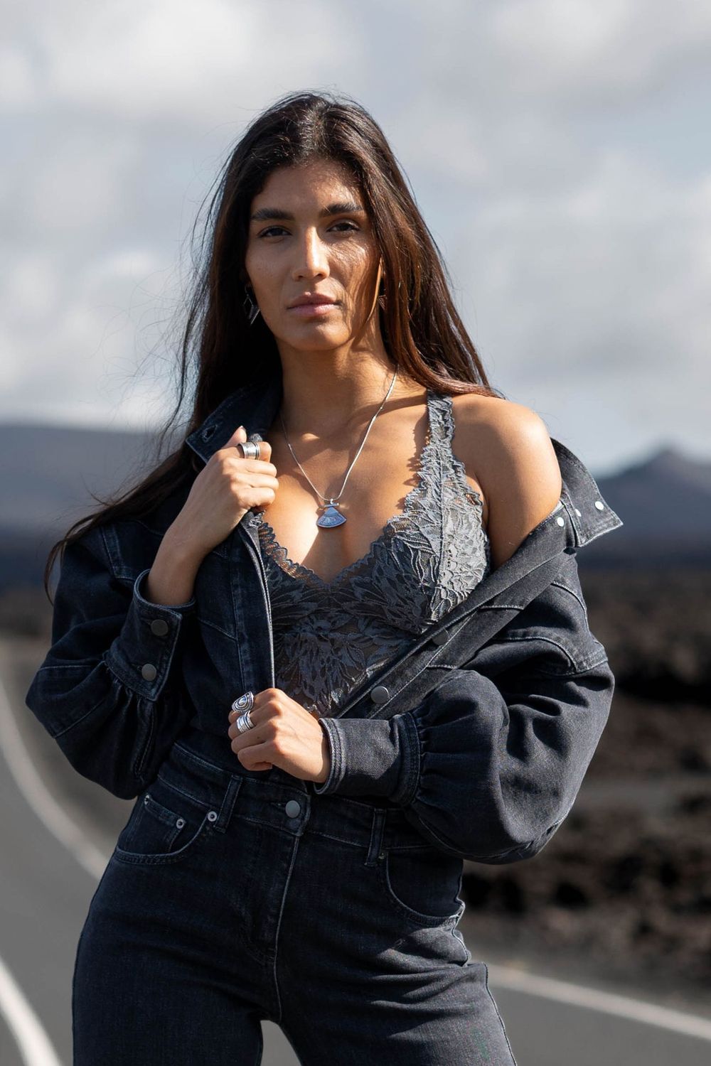 MOOST & THE MUSE - Lina Bralette -  Dark Grey