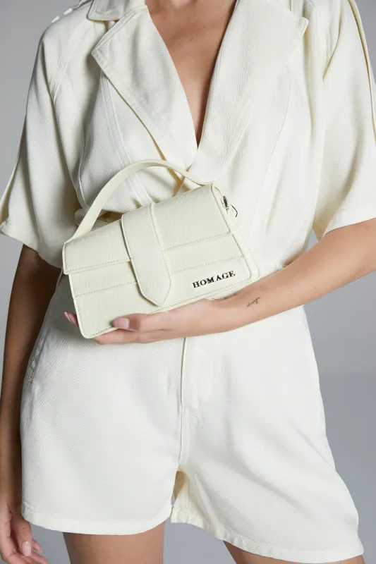 HOMAGE - Maya Midi Bag - Stone