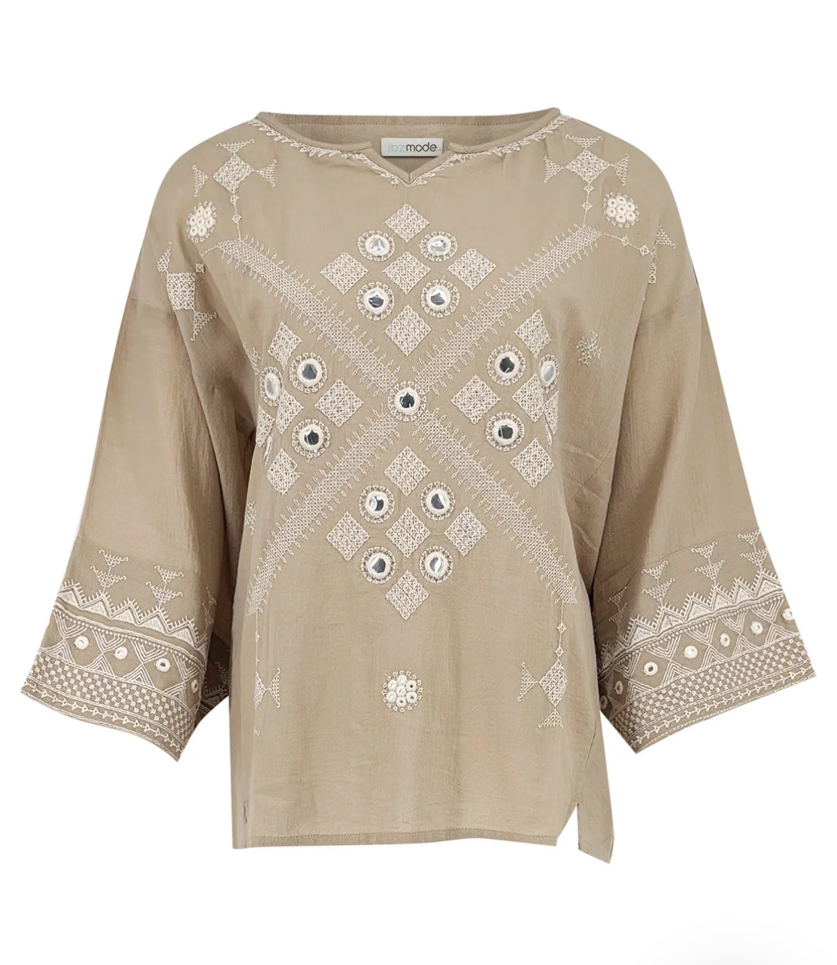 IBZmode - Top Naluna Sundara - Light Taupe