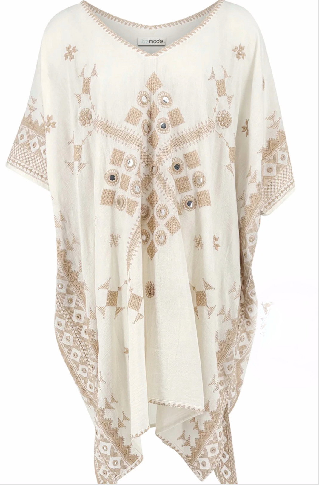 IBZmode -Short Kaftan Silla Sundara - Ivory