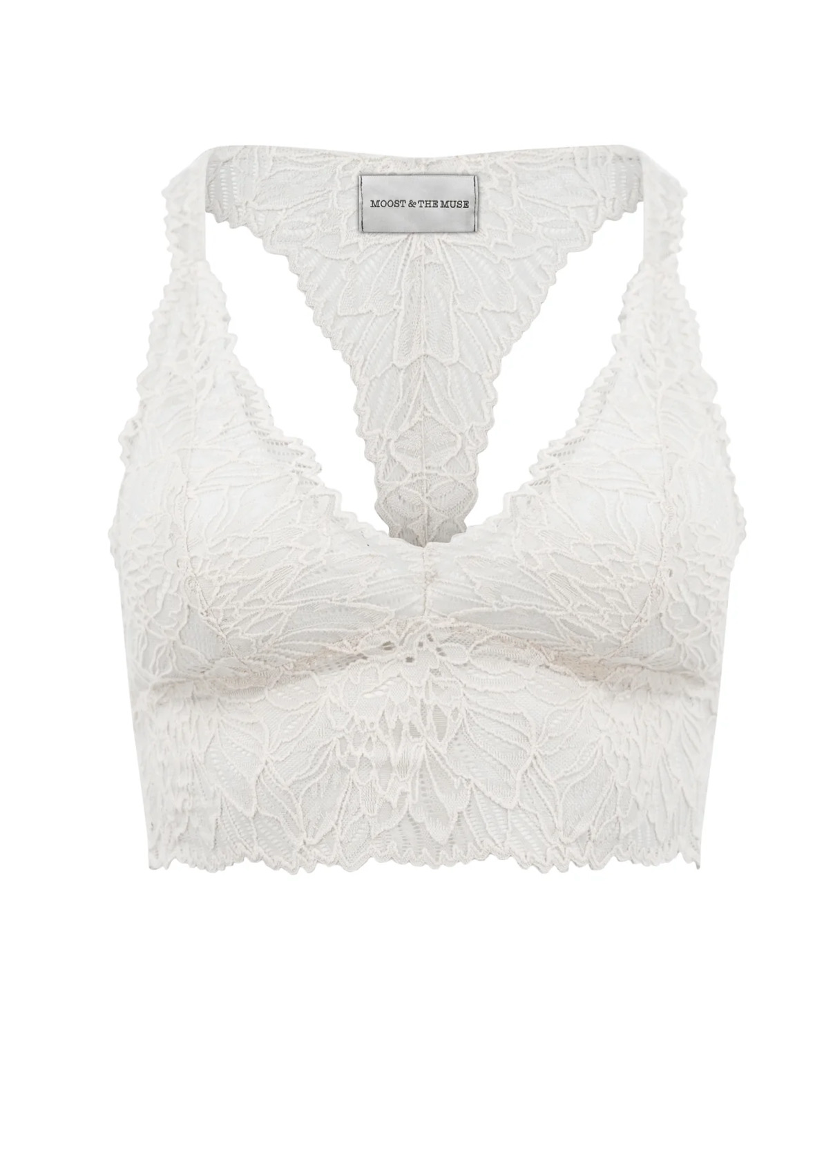MOOST & THE MUSE - Lina Bralette - White